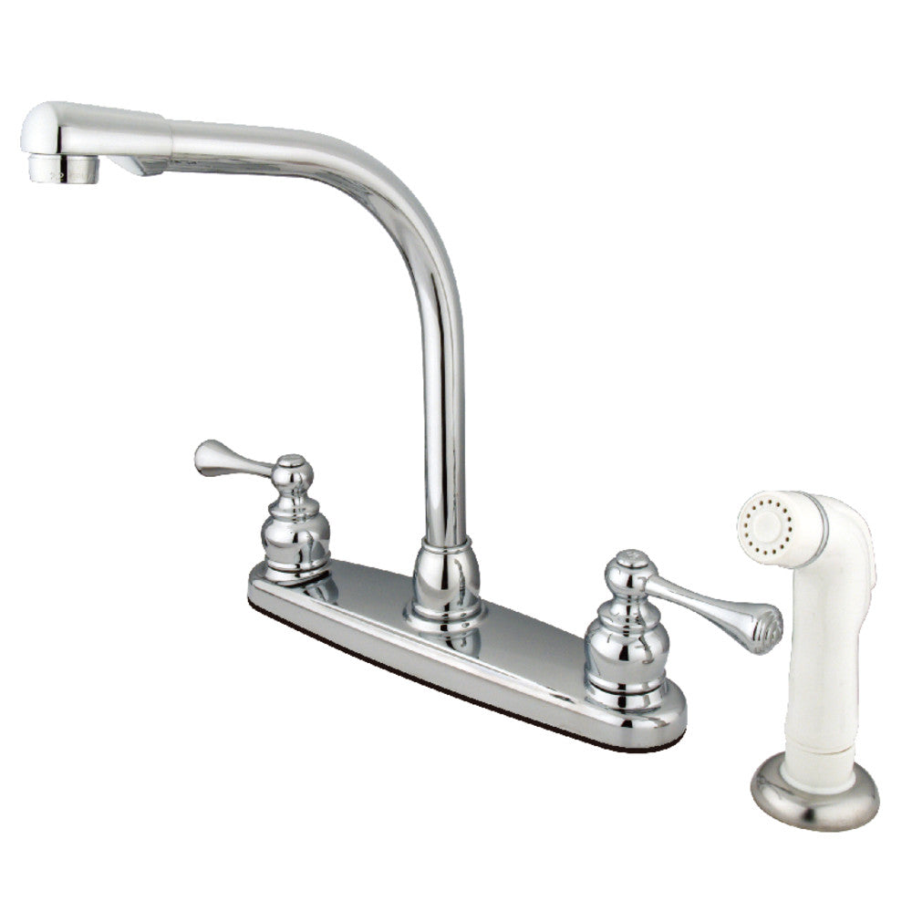 Centerset Kitchen Faucet in Polished Chrome