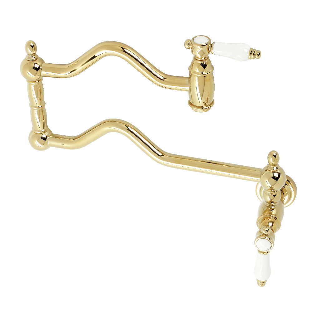 Bel-Air Pot Filler Faucet in Polished Brass