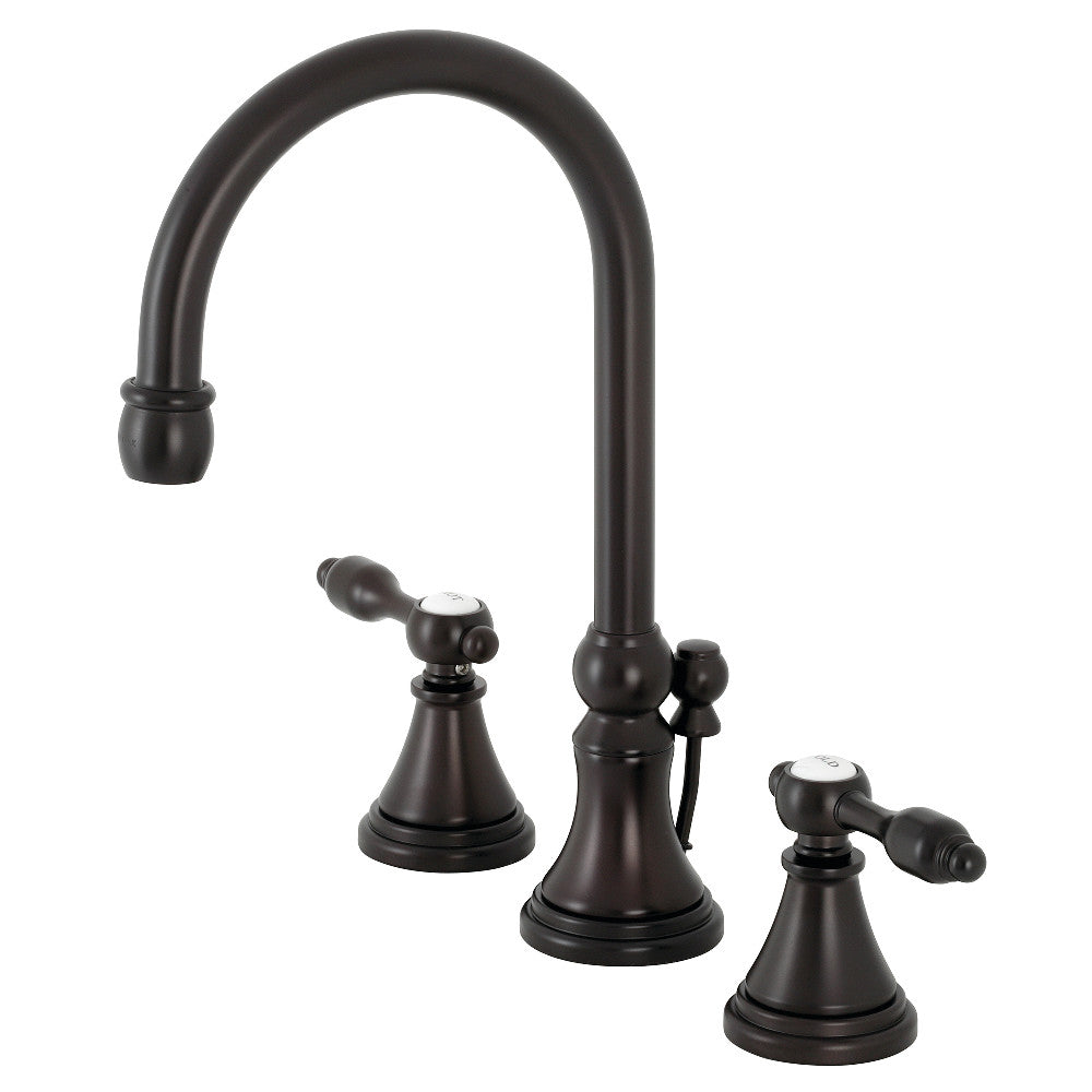 Tudor Widespread Bathroom Faucet in Oil Rubbed Bronze