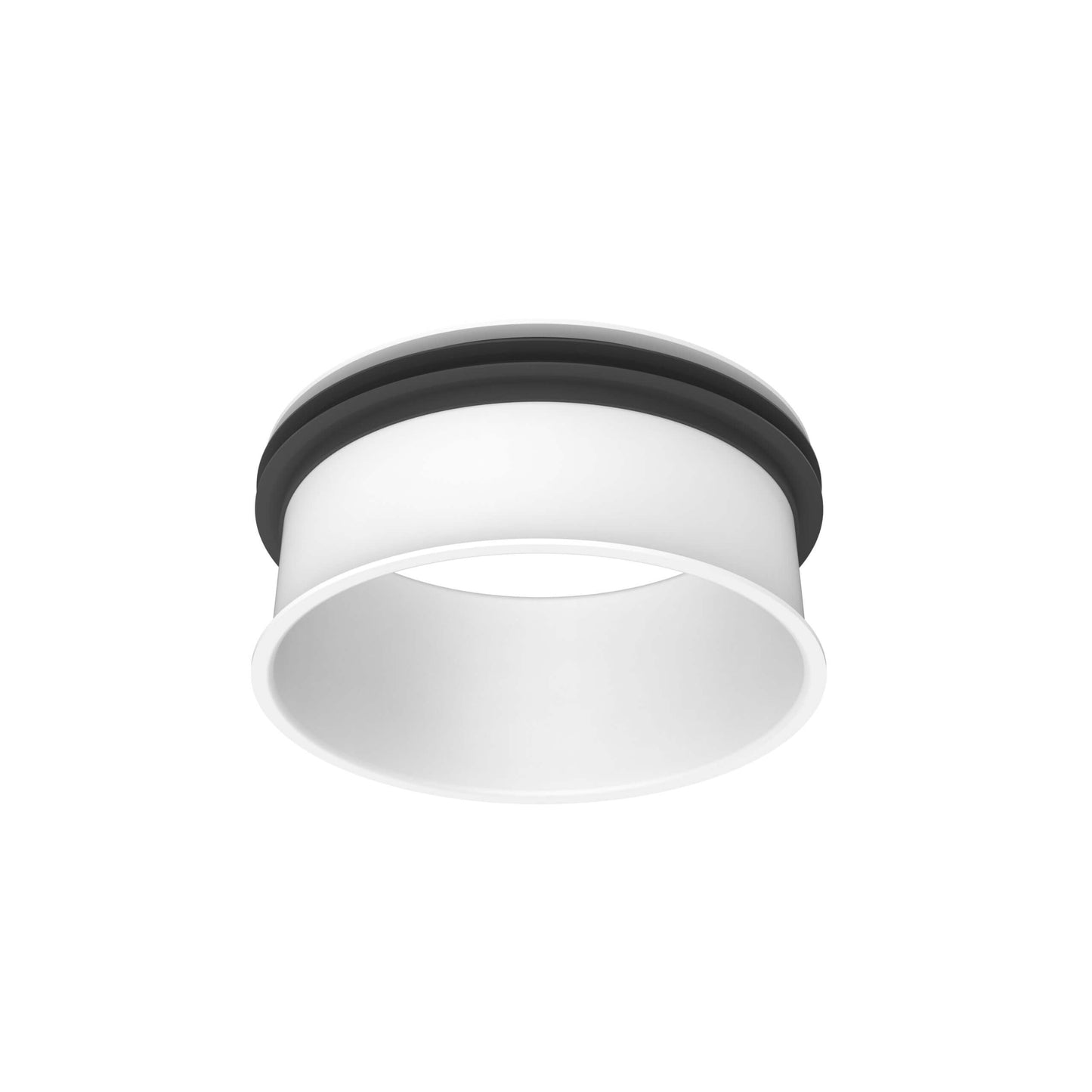 5in cylinder flushmount - Trim White