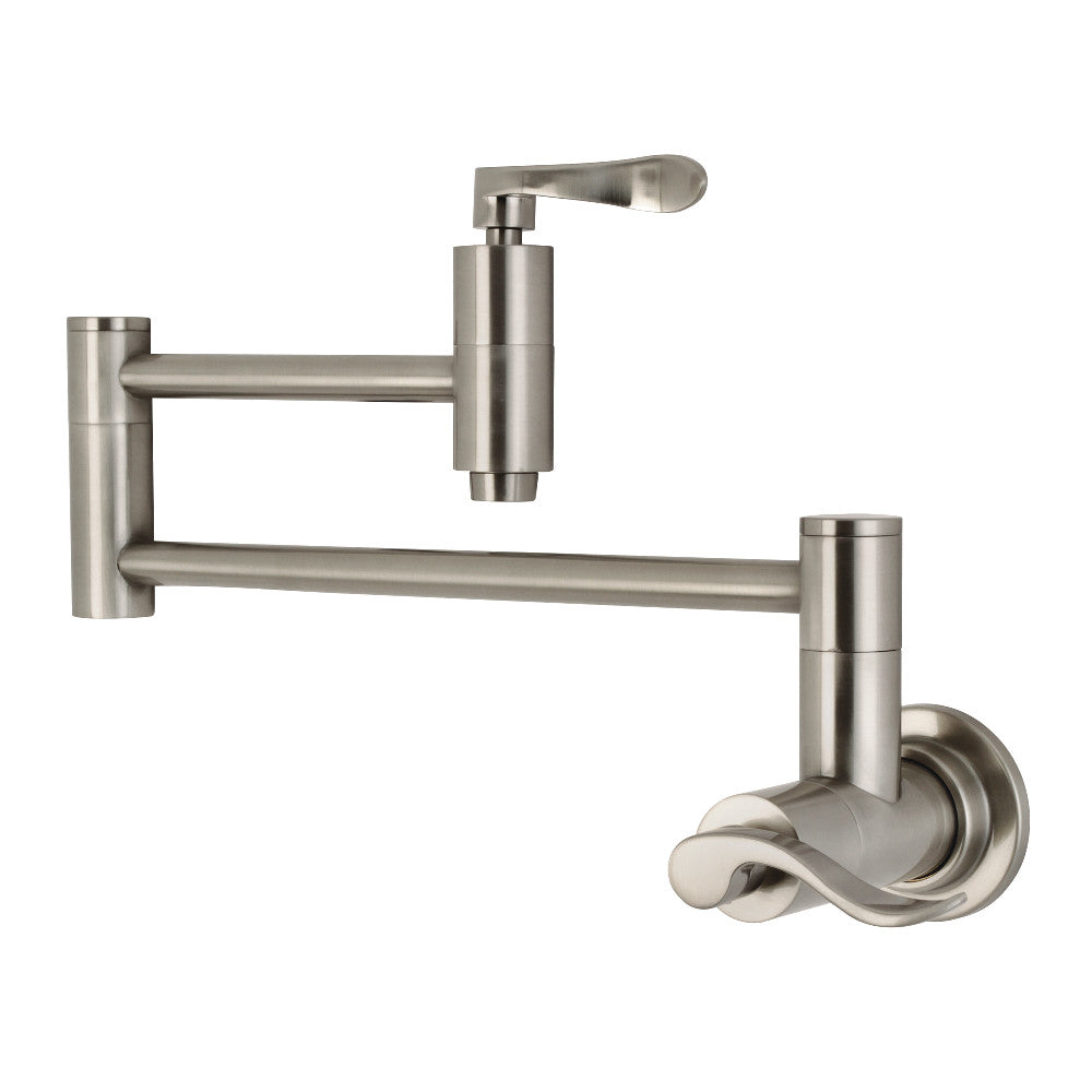 NuWave Pot Filler Faucet in Brushed Nickel