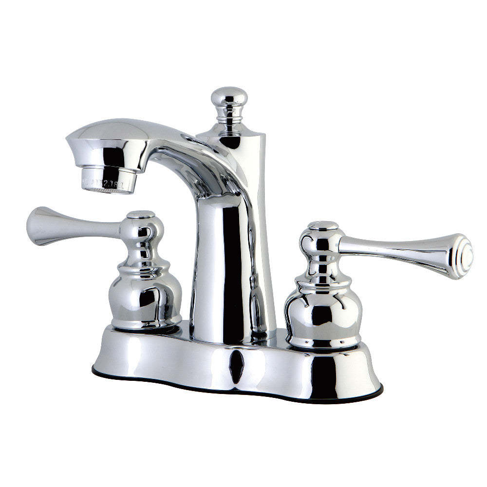 Vintage 4 Inch Centerset Bathroom Faucet in Polished Chrome