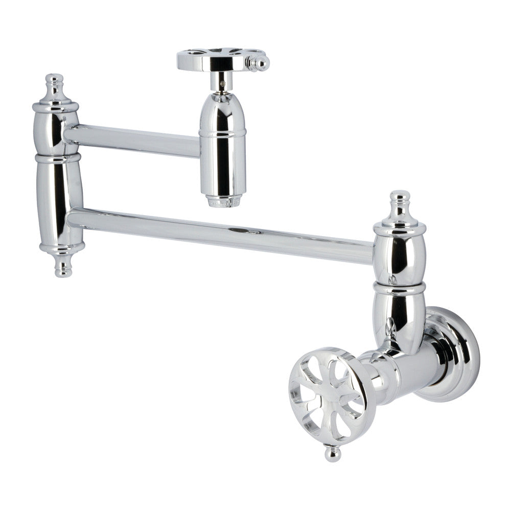 Belknap Pot Filler Faucet in Polished Chrome