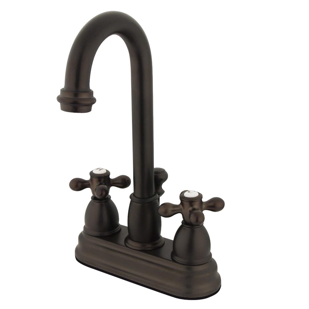 Restoration 4 Inch Centerset Bathroom Faucet in Oil Rubbed Bronze