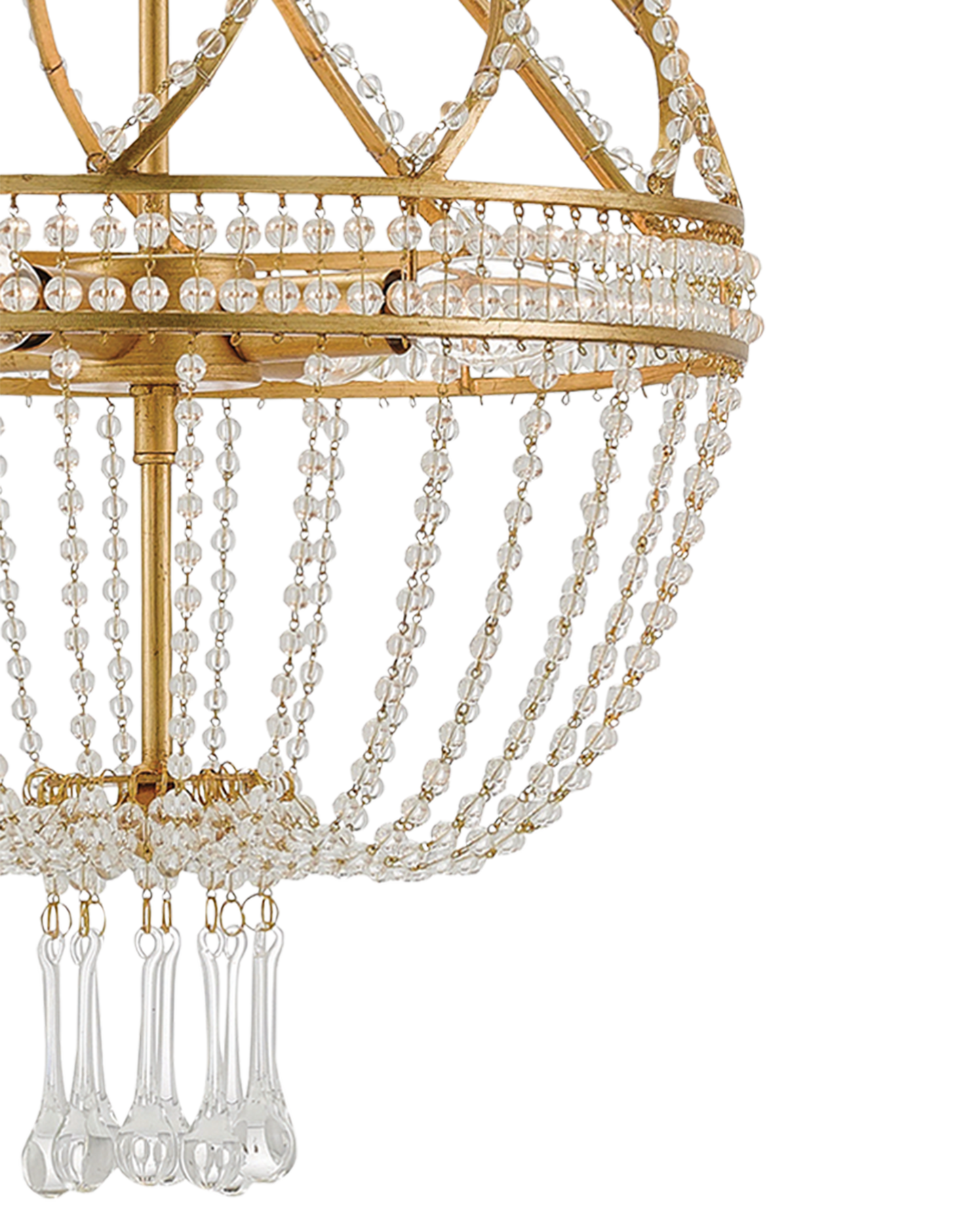 Ingenue Gold Chandelier