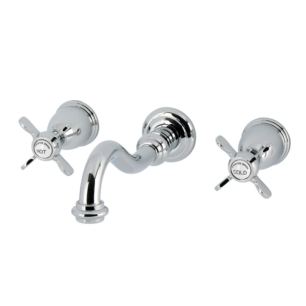 Essex Wall-Mount Bathroom Faucet in Polished Chrome