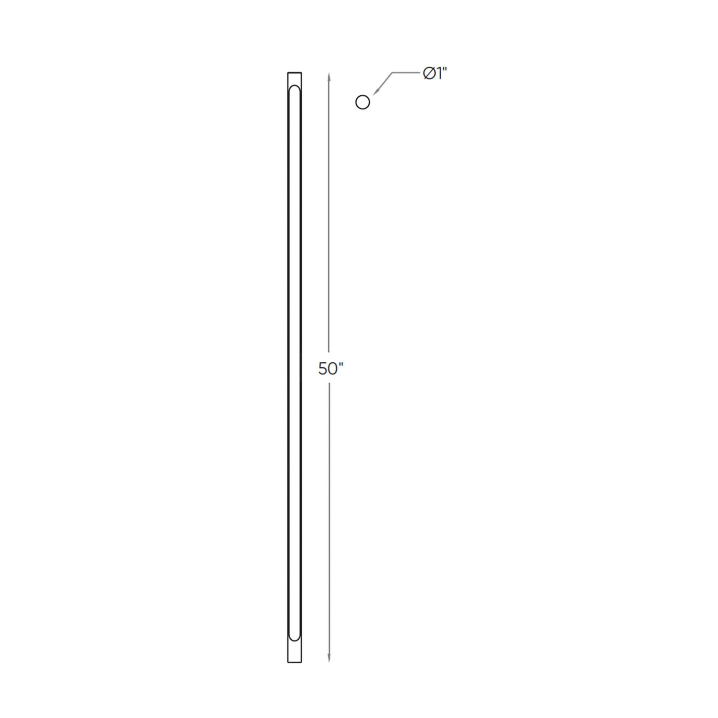 DALS CONNECT PRO Smart Stick Light (50") with 6" metal stake
