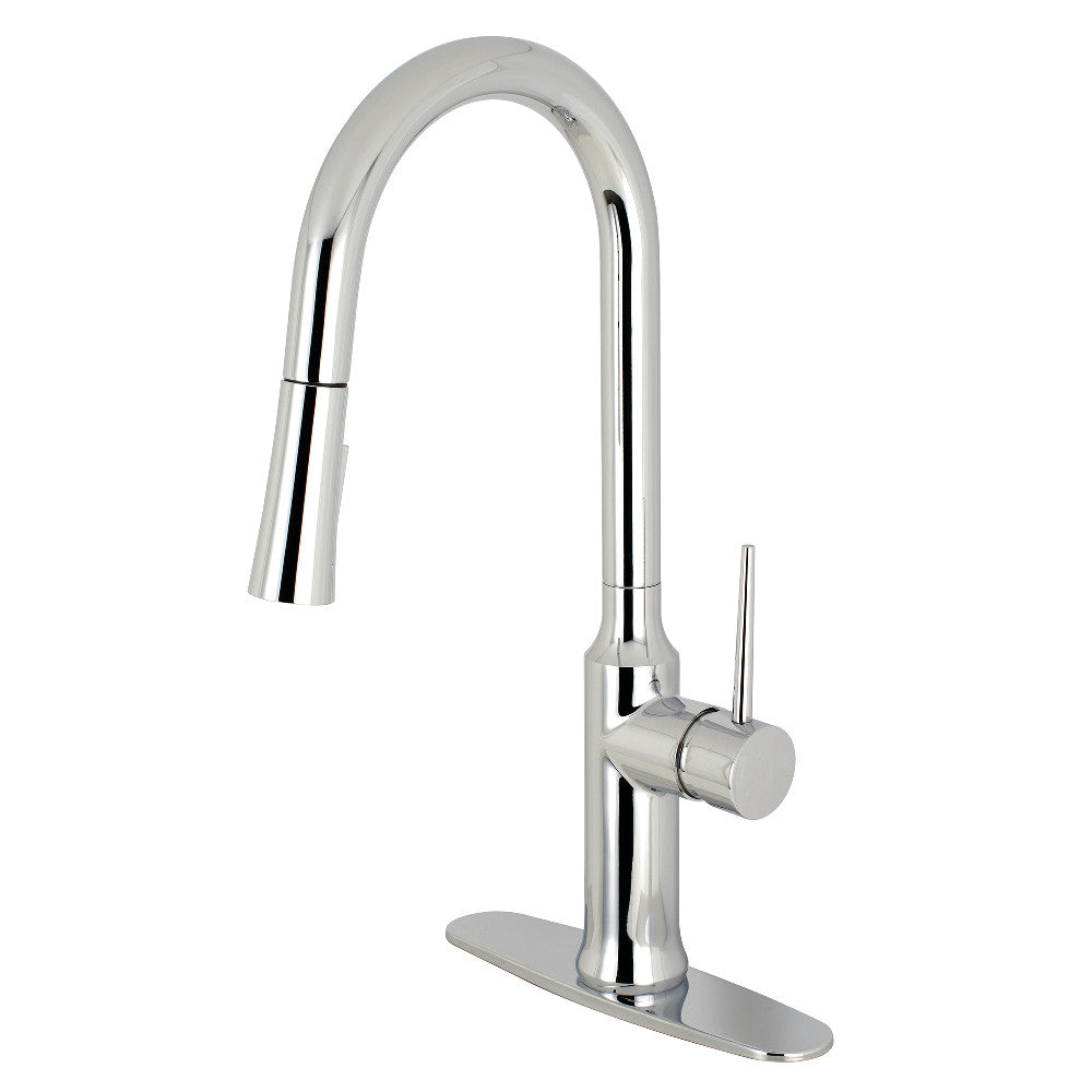 New York Pull-Down Kitchen Faucet in Polished Chrome