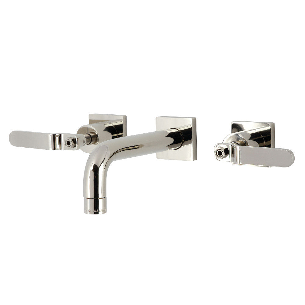 Whitaker Wall-Mount Bathroom Faucet in Polished Nickel