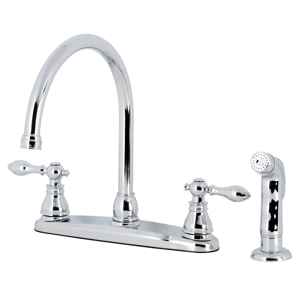 American Classic Centerset Kitchen Faucet in Polished Chrome