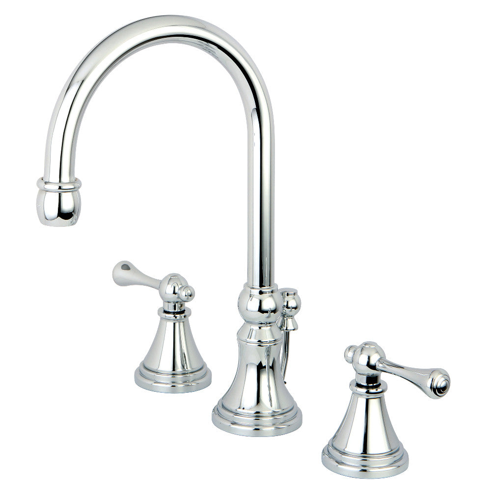 Governor Widespread Bathroom Faucet in Polished Chrome