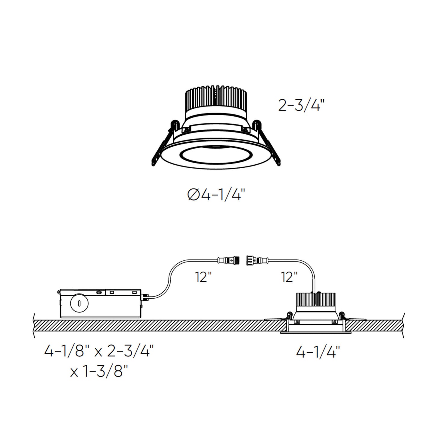 3.5" Regressed Gimbal Downlight