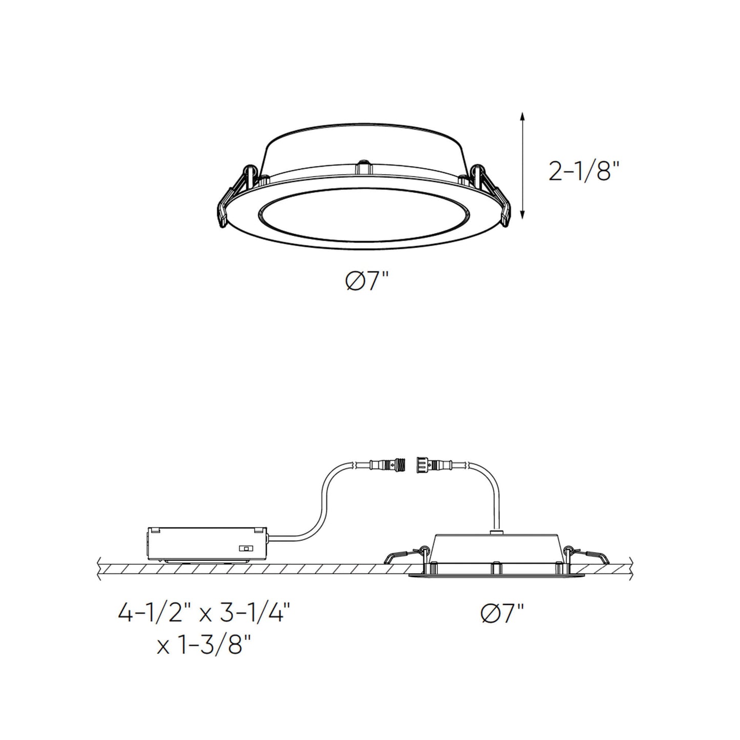 Multi CCT Round gimbal recessed light