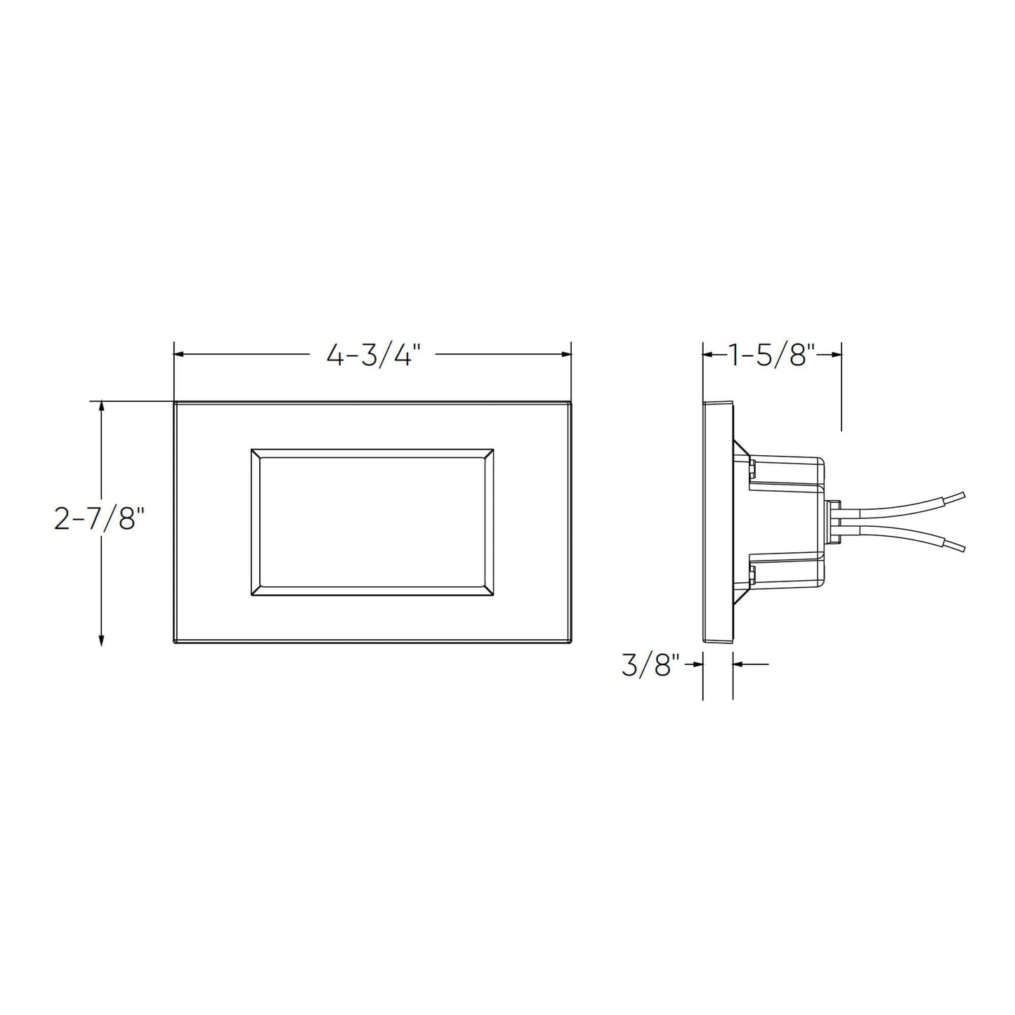 Landscape Flat Step Light 5CCT