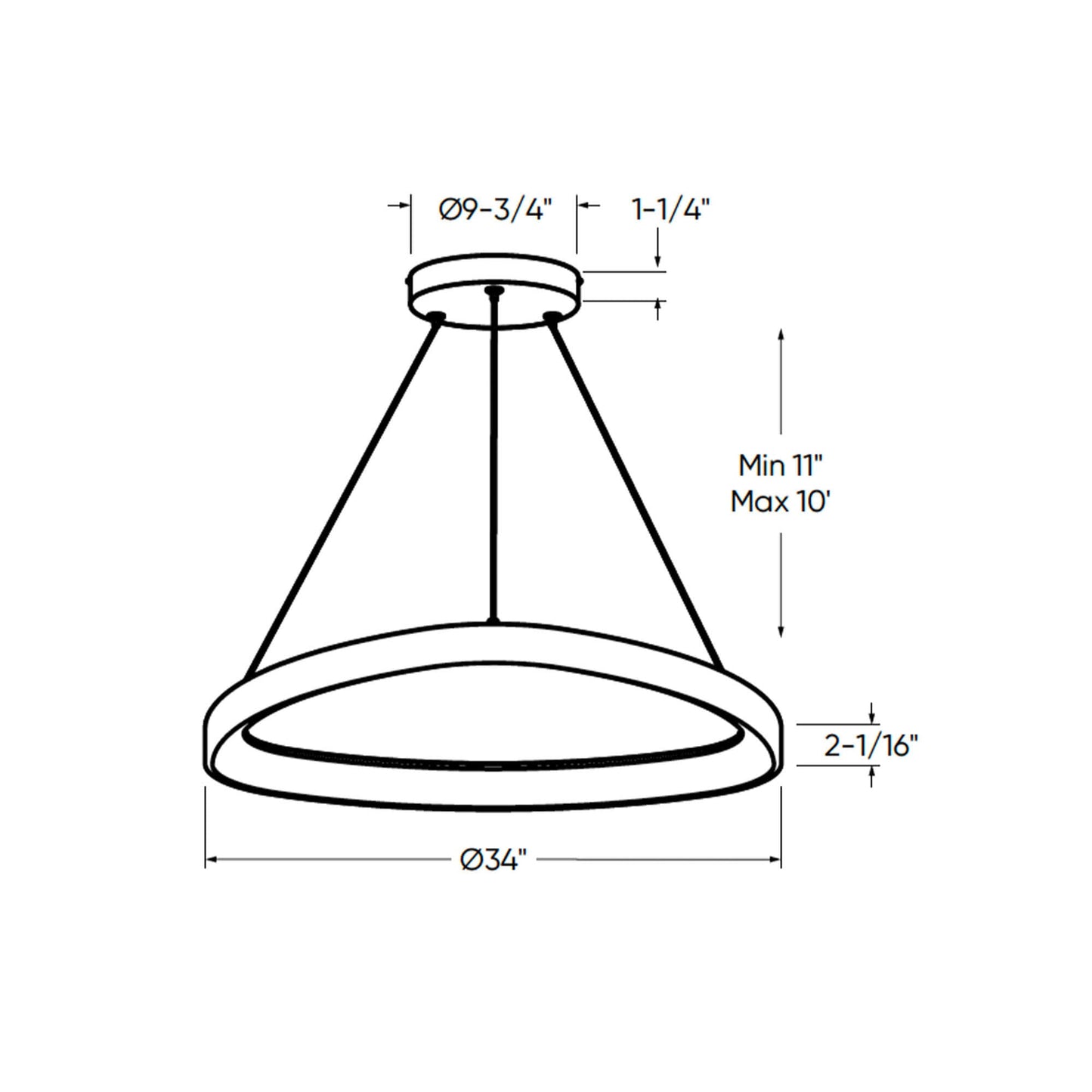 Triangle Pendant 5CCT