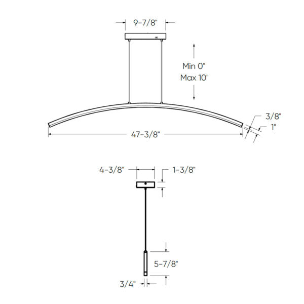 Curved Pendant