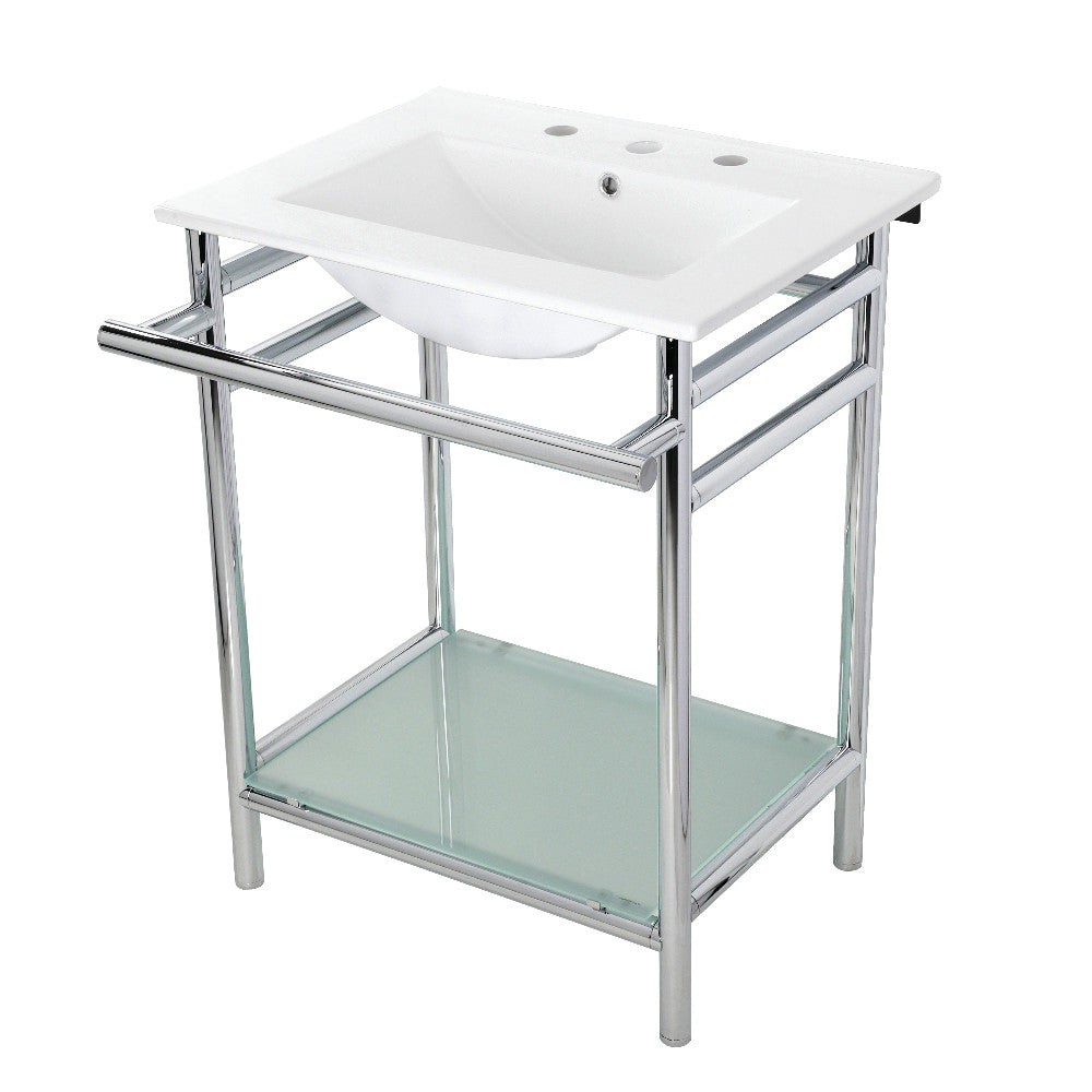 Sheridan 24 Inch Console Sink in White
