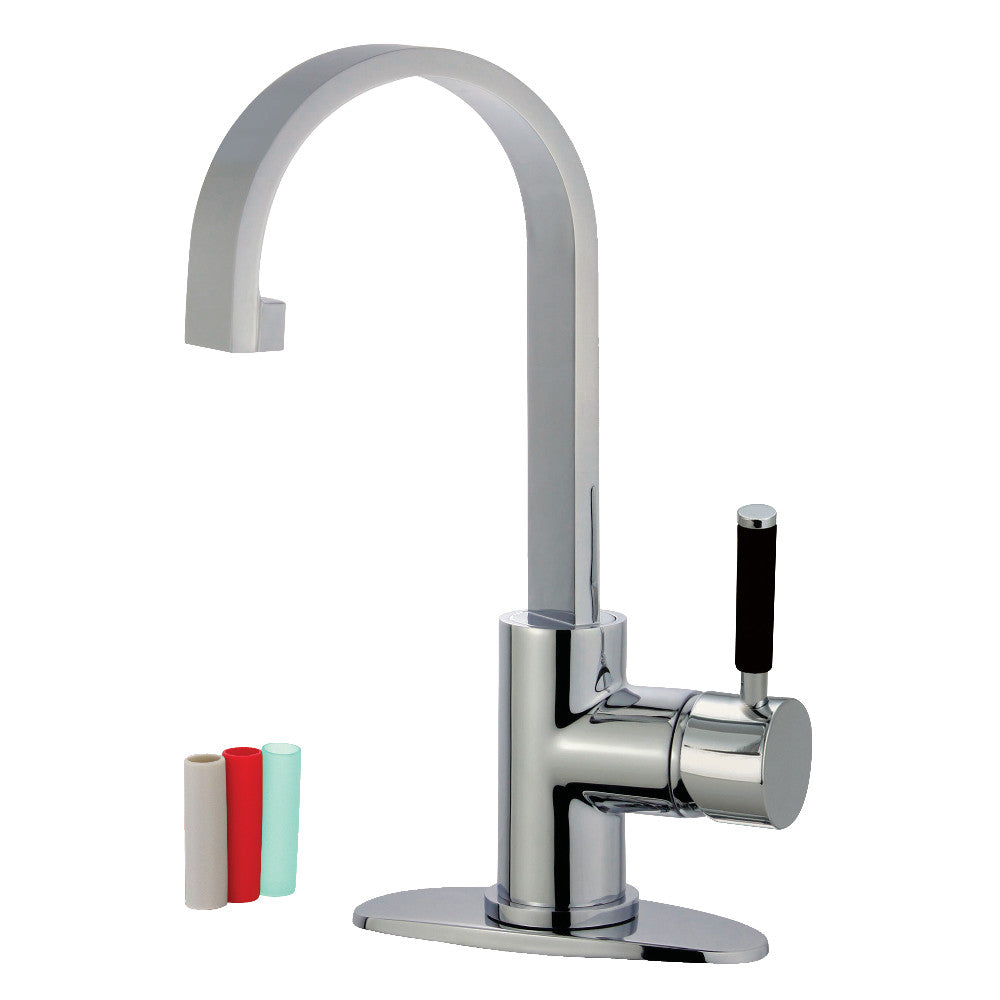 Kaiser Single-Hole Bathroom Faucet in Polished Chrome