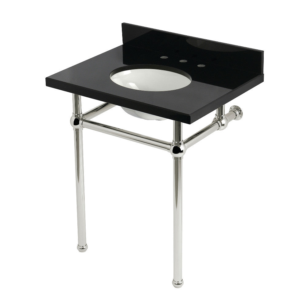Templeton 30 Inch Console Sink in Polished Nickel