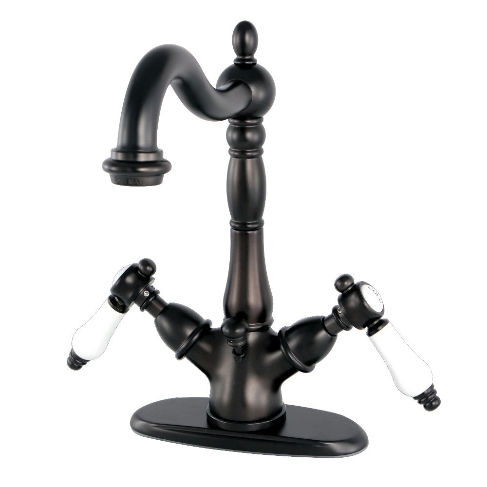Bel-Air 4 Inch Centerset Bathroom Faucet in Oil Rubbed Bronze