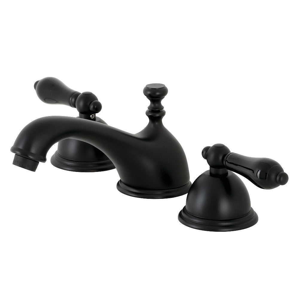 Duchess Widespread Bathroom Faucet in Matte Black