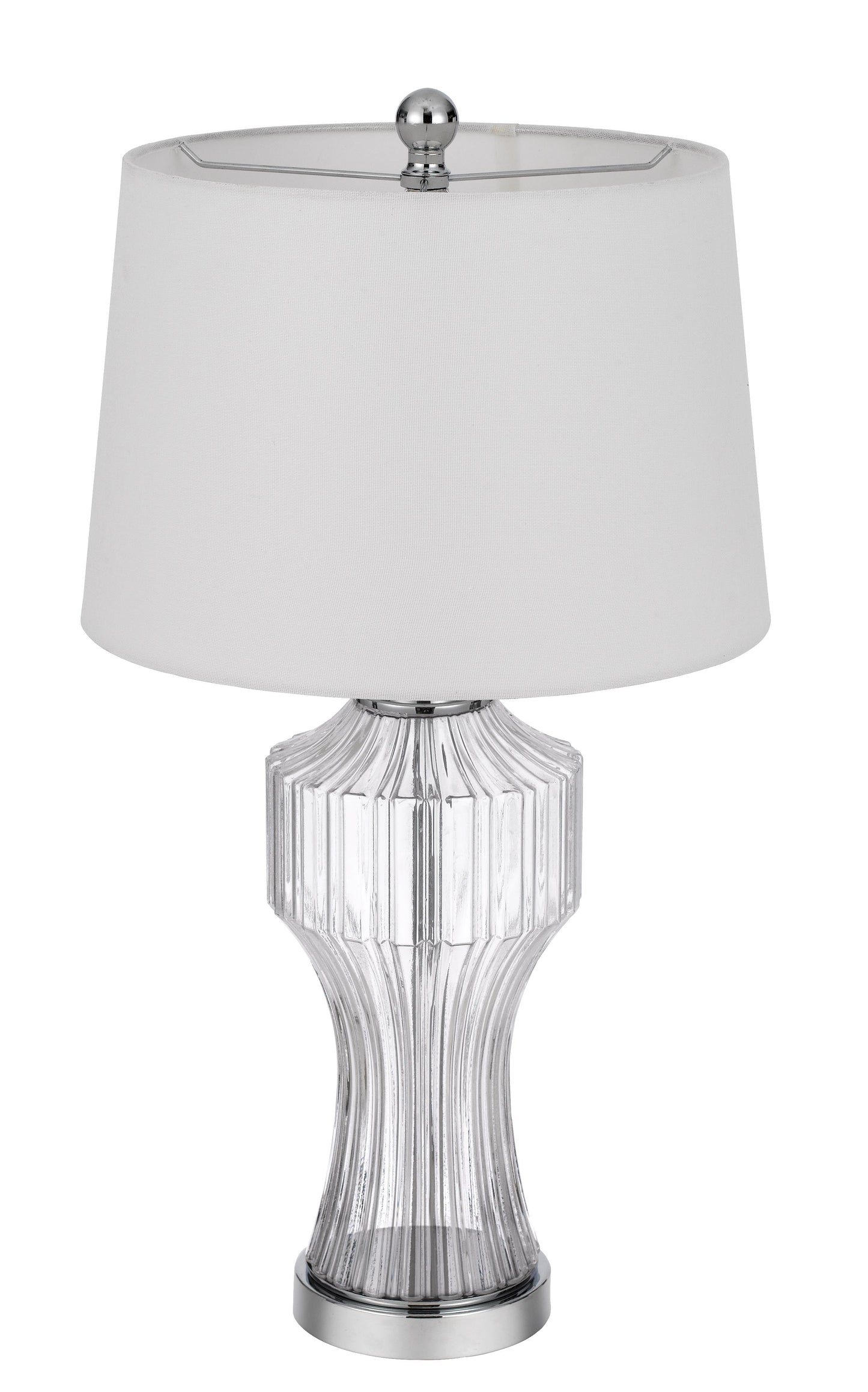 Reston Column Glass Table Lamp