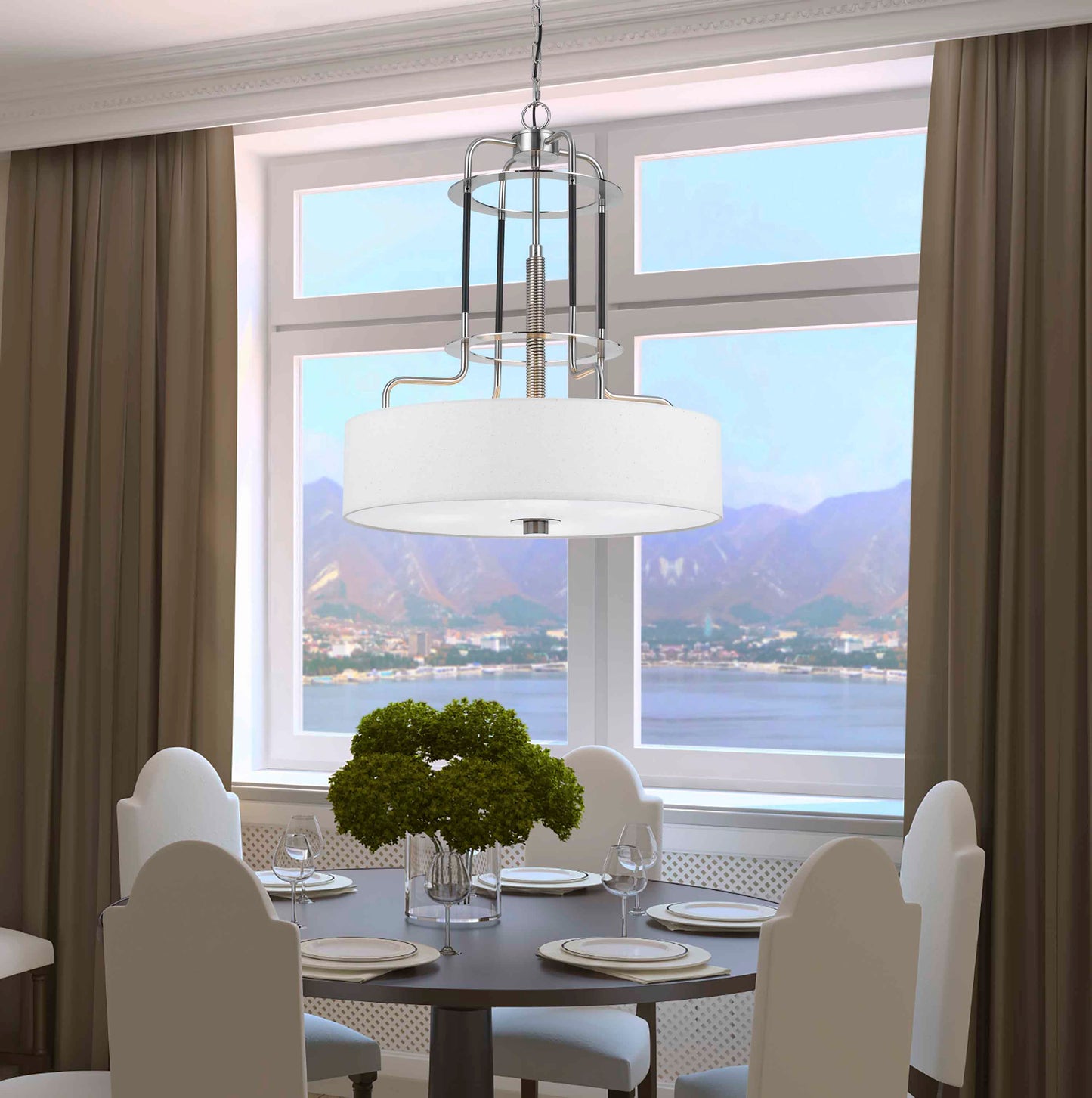 60W X 4 Transformer Metal Chandelier