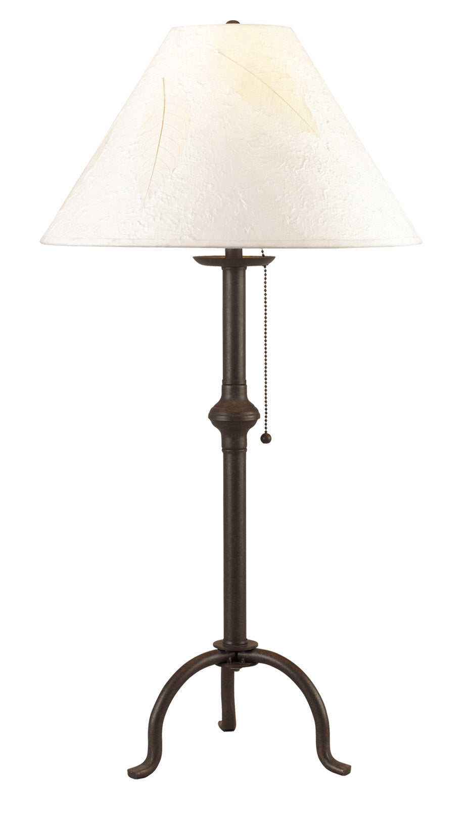 75W Pennyfoot Iron Table Lamp W/Pull Chain Switch