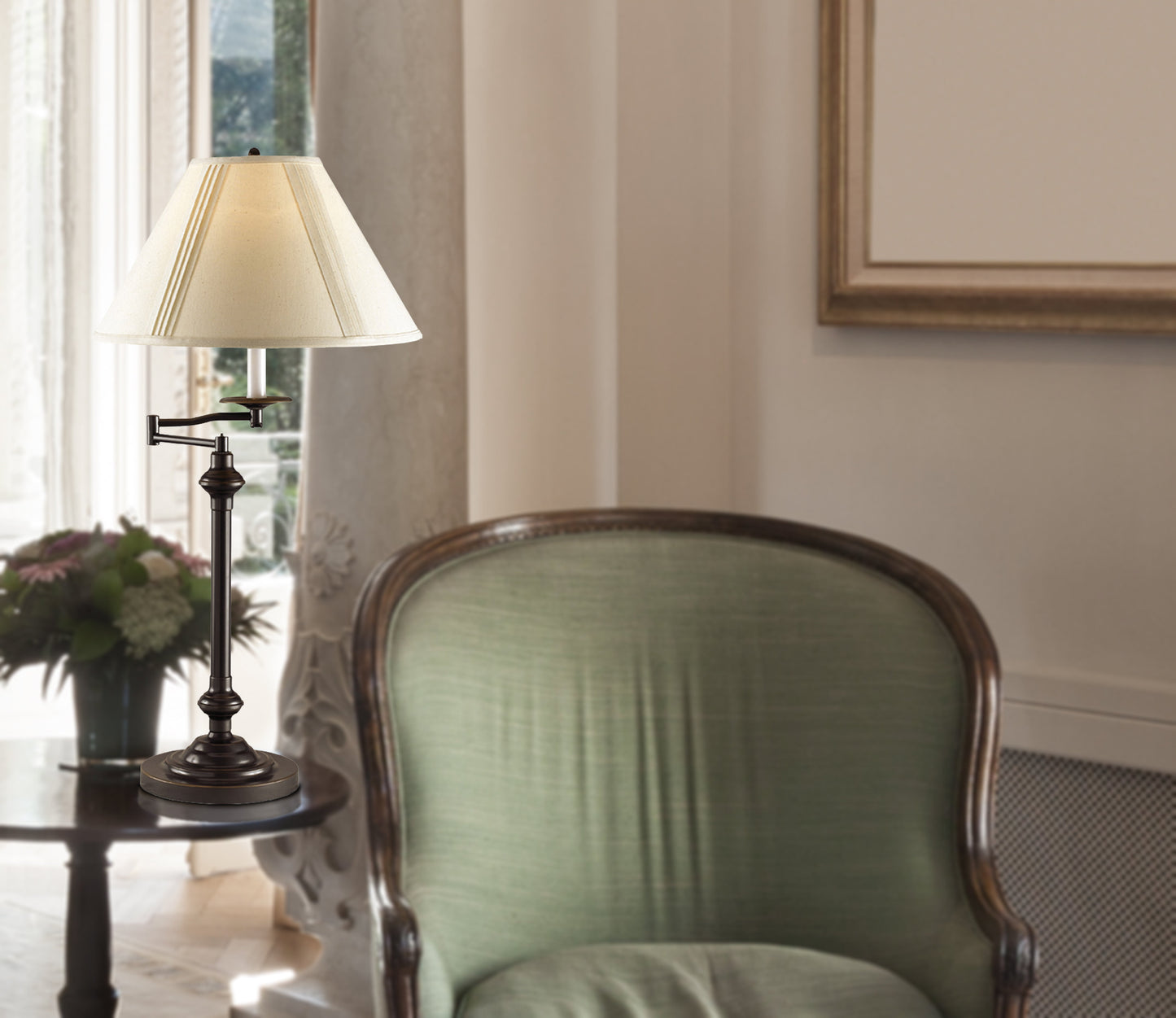 150W 3 WAY SWING ARM TABLE LAMP