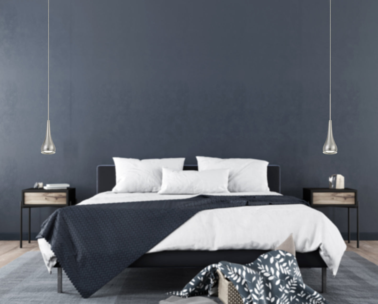 Kornos LED Dimmable Metal Pendant Fixture