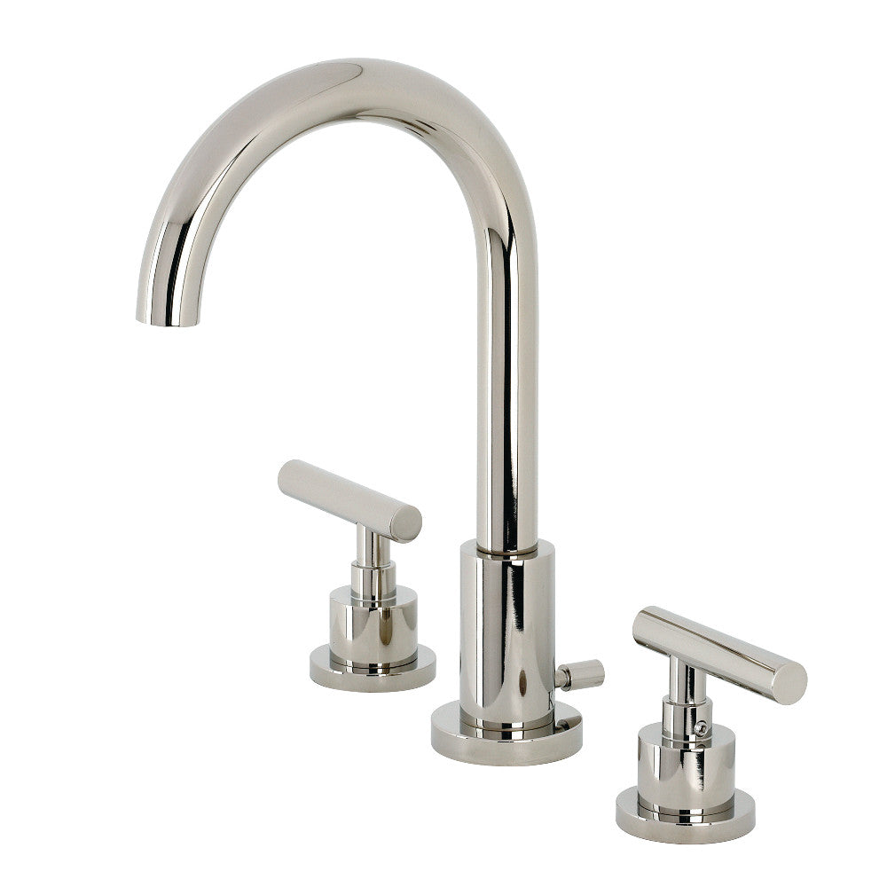 Manhattan Widespread Bathroom Faucet in Polished Nickel
