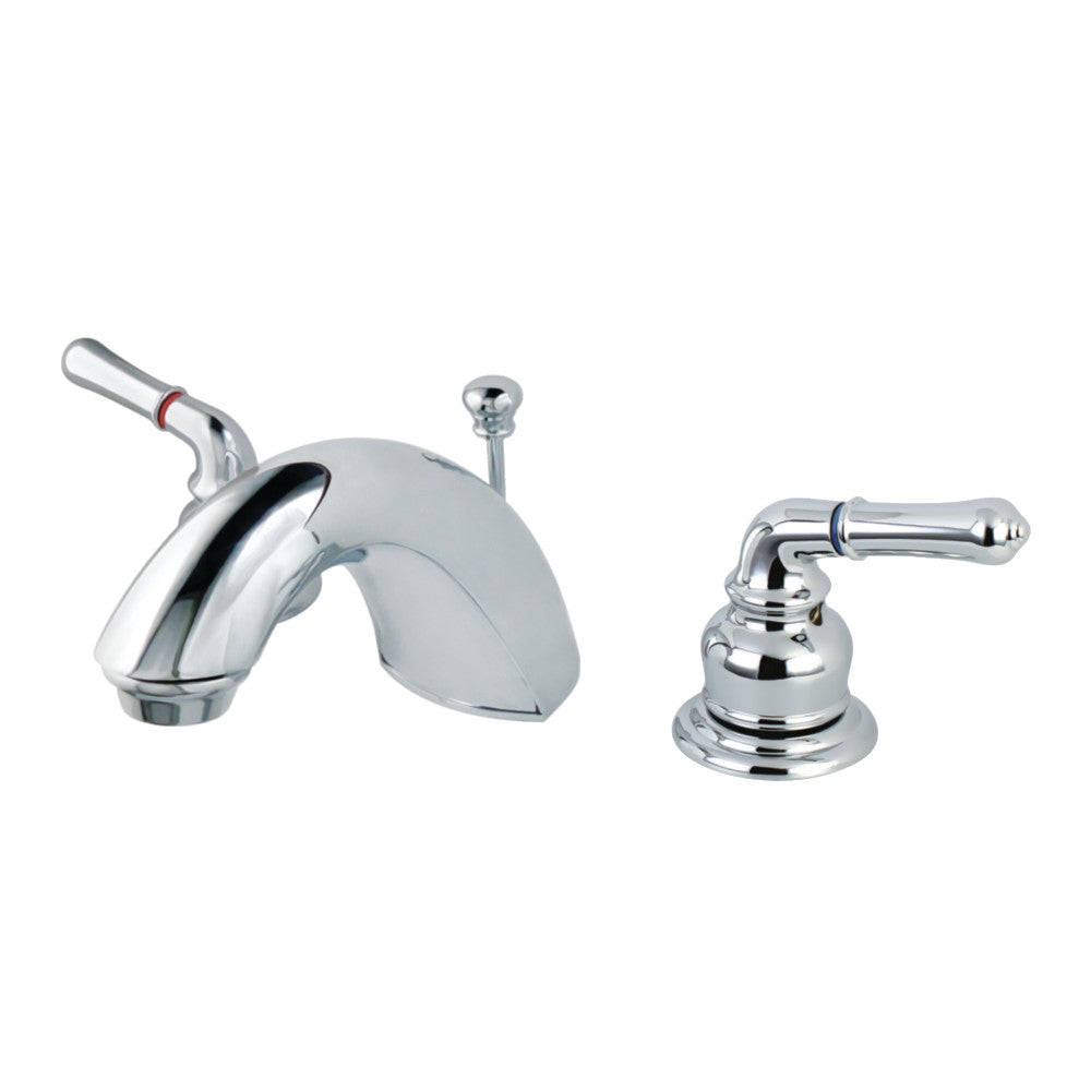 Widespread Bathroom Faucet in Polished Chrome