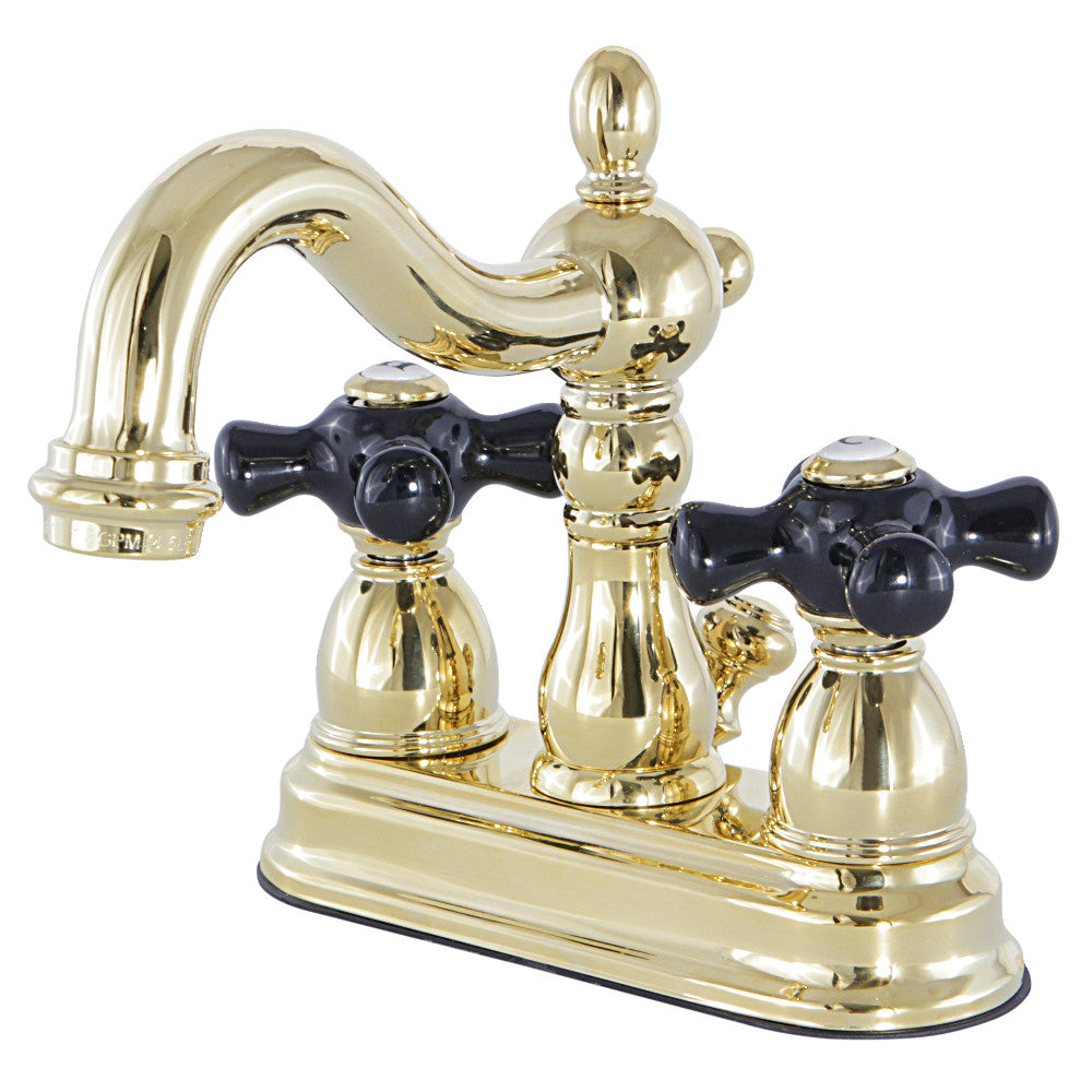 Duchess 4 Inch Centerset Bathroom Faucet in Polished Brass