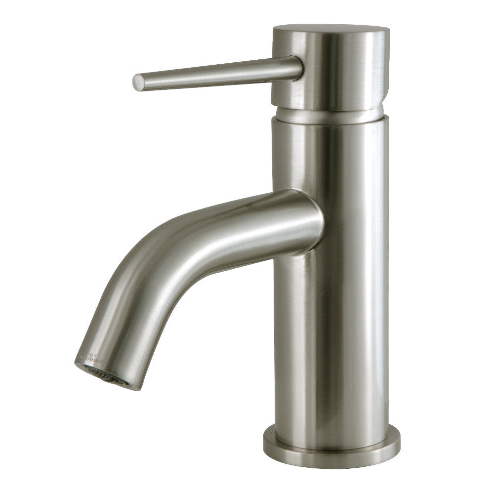 New York Single-Hole Bathroom Faucet in Brushed Nickel