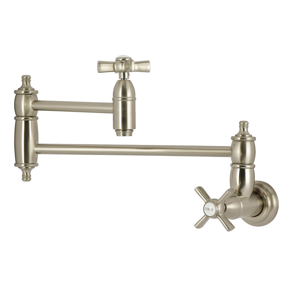 Millennium Pot Filler Faucet in Brushed Nickel