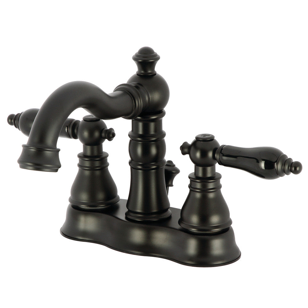 Duchess 4 Inch Centerset Bathroom Faucet in Matte Black