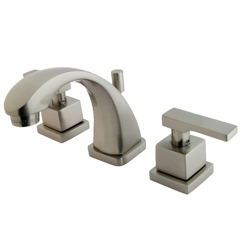 Executive Widespread Bathroom Faucet in Brushed Nickel