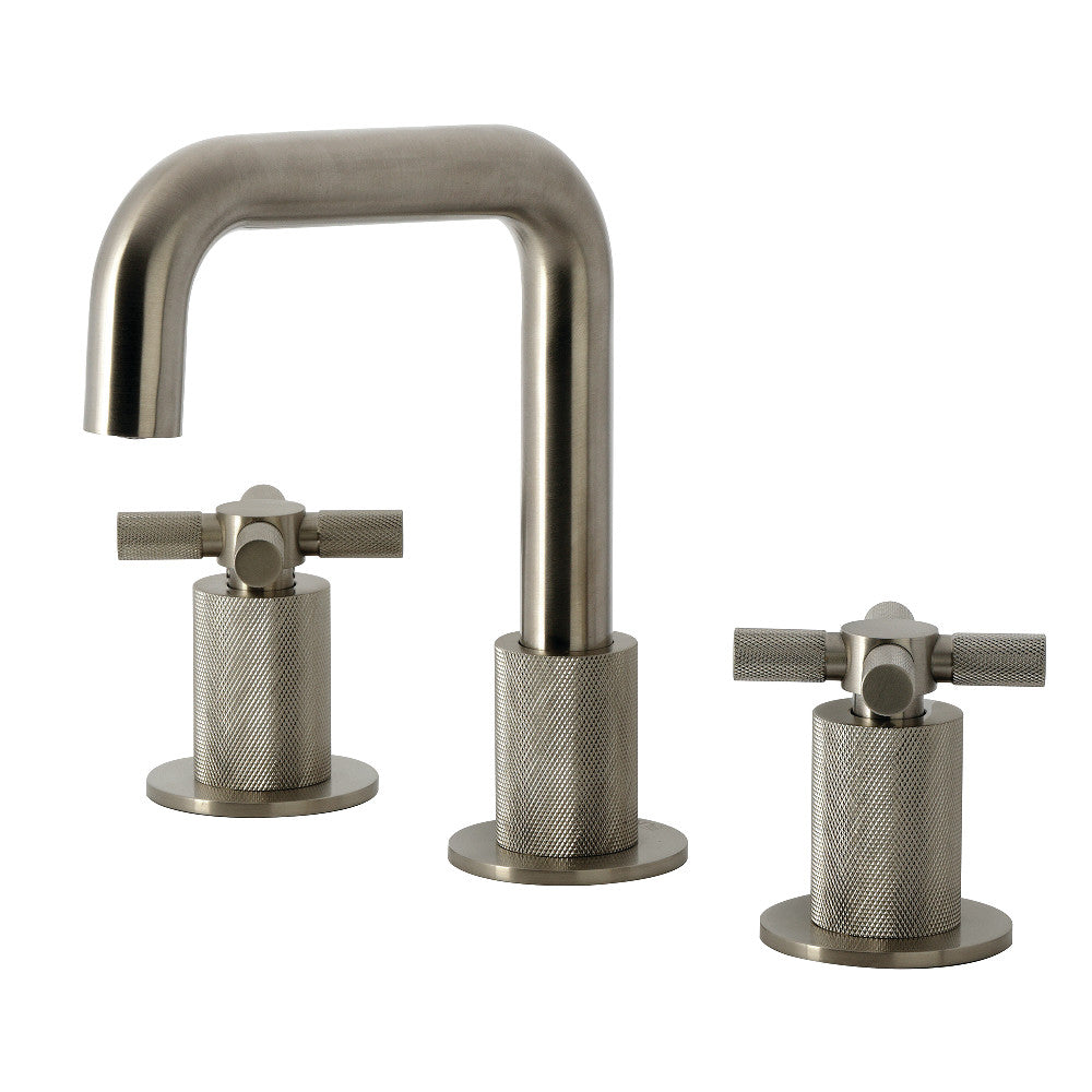 Convergent Widespread Bathroom Faucet in Brushed Nickel