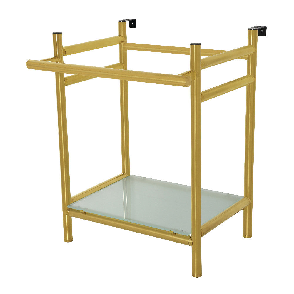 Fauceture 24 Inch Console Sink in Brushed Brass