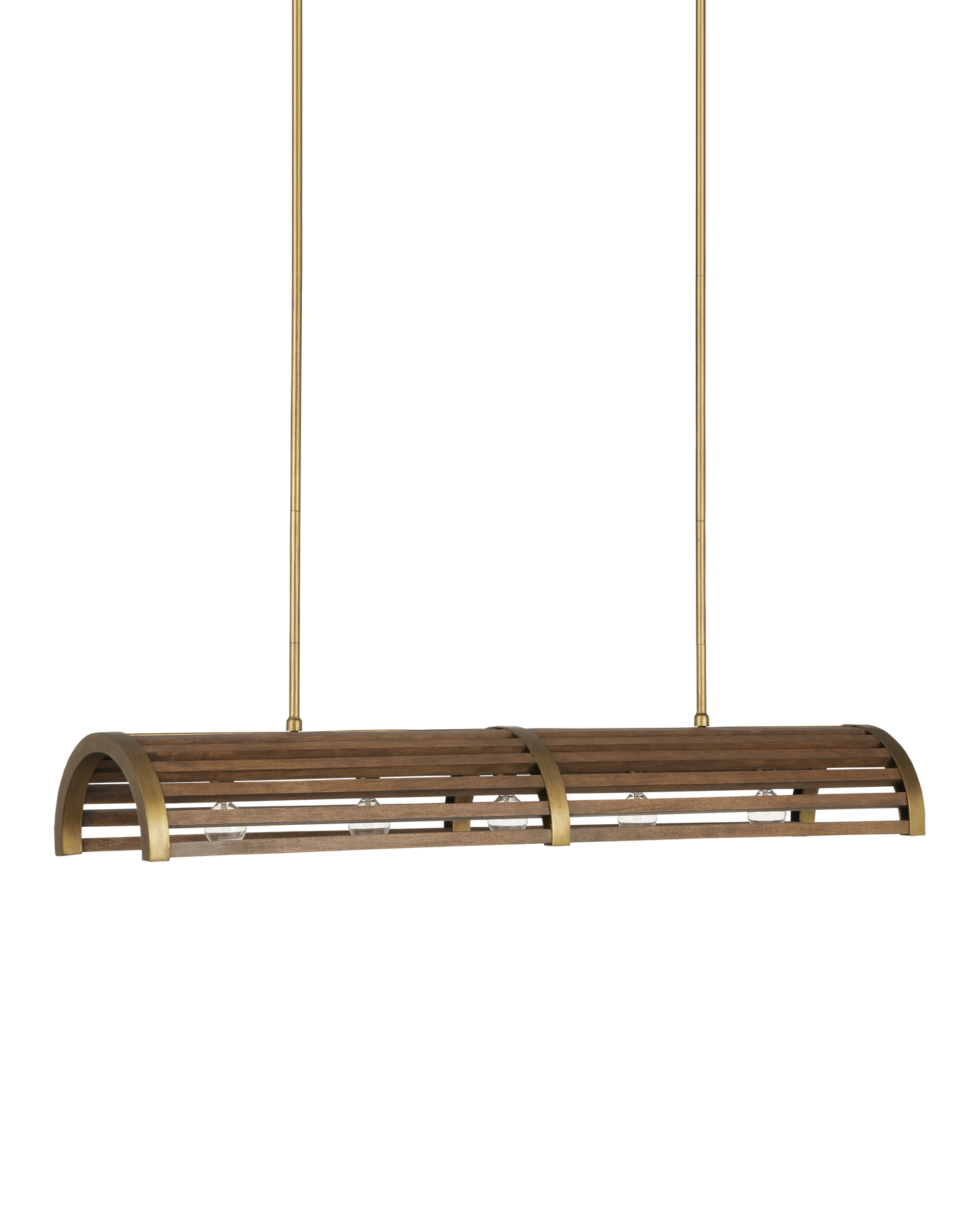 Woodbine Chestnut Rectangular Chandelier