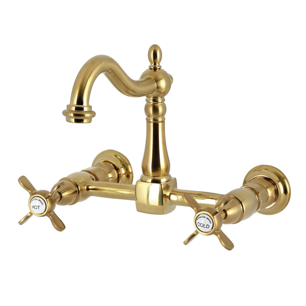 Essex Bridge Kitchen Faucet in Brushed Brass