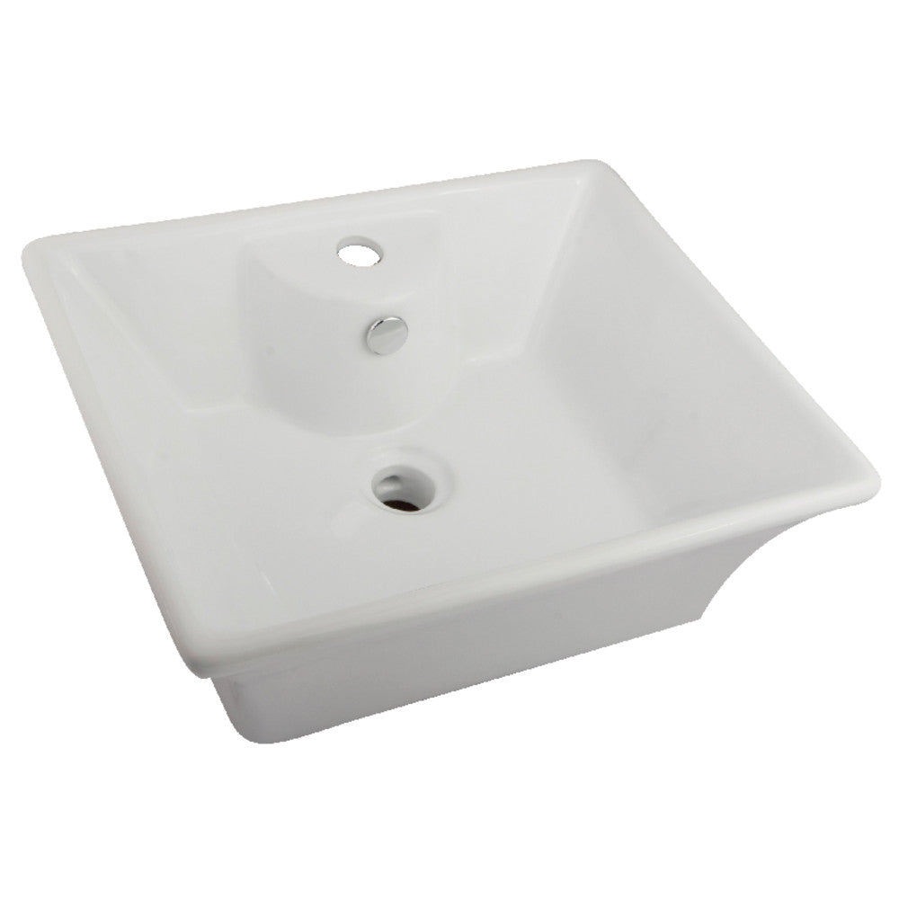 Forte 19.5 Inch Vessel Sink in White