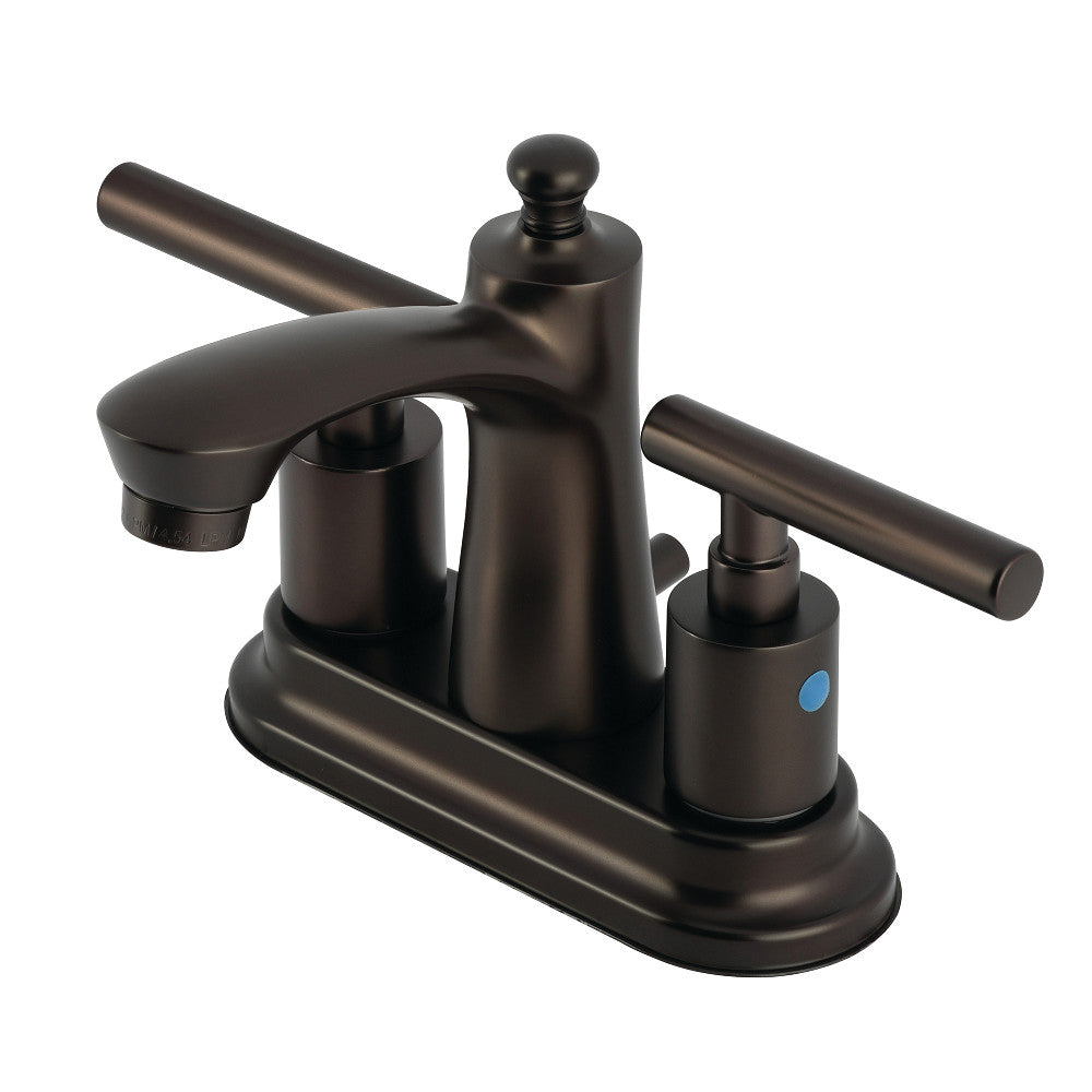 Manhattan 4 Inch Centerset Bathroom Faucet in Oil Rubbed Bronze