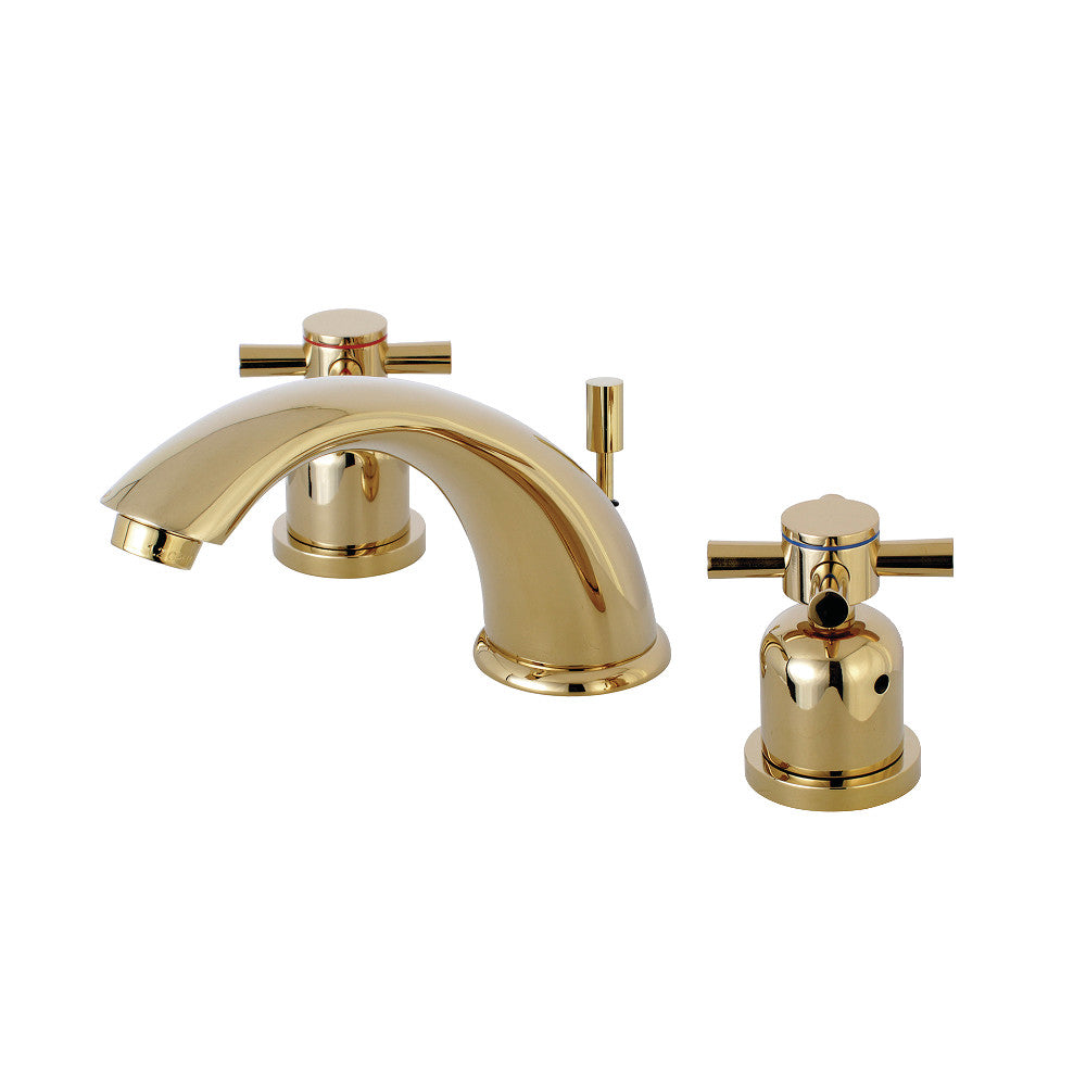 Concord Widespread Bathroom Faucet in Polished Brass