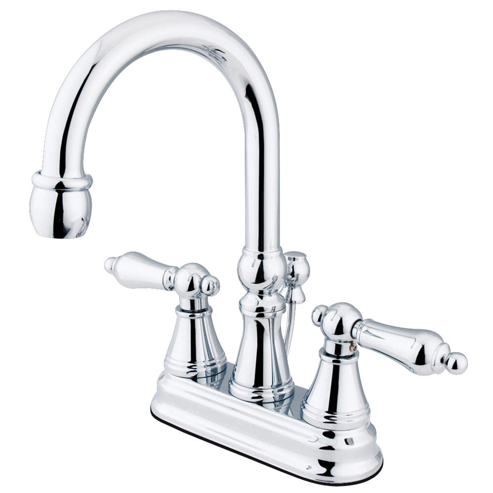 Governor 4 Inch Centerset Bathroom Faucet in Polished Chrome