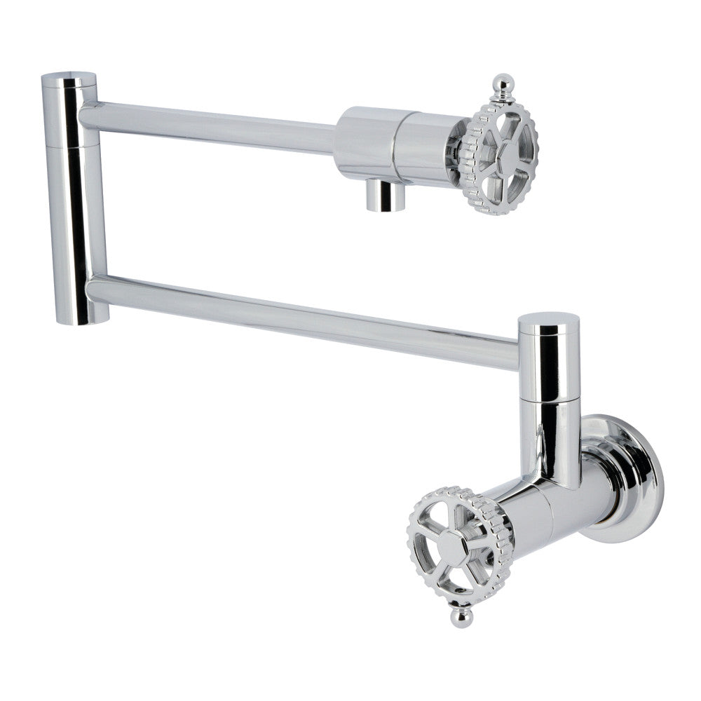Fuller Pot Filler Faucet in Polished Chrome