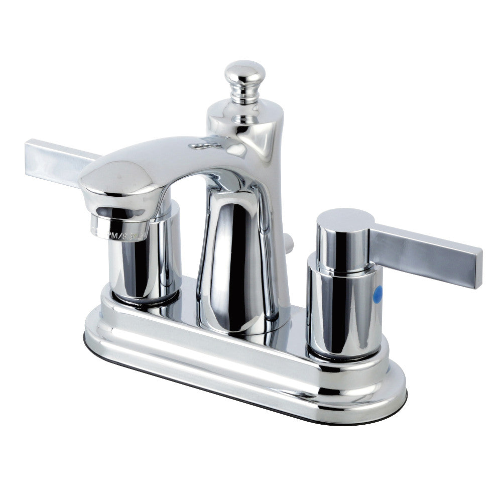 NuvoFusion 4 Inch Centerset Bathroom Faucet in Polished Chrome
