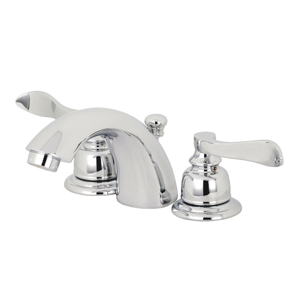 NuWave French Mini-Widespread Bathroom Faucet in Polished Chrome