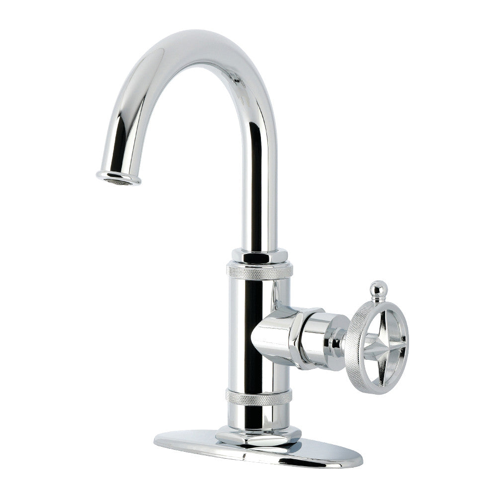 Levante Single-Hole Bathroom Faucet in Polished Chrome