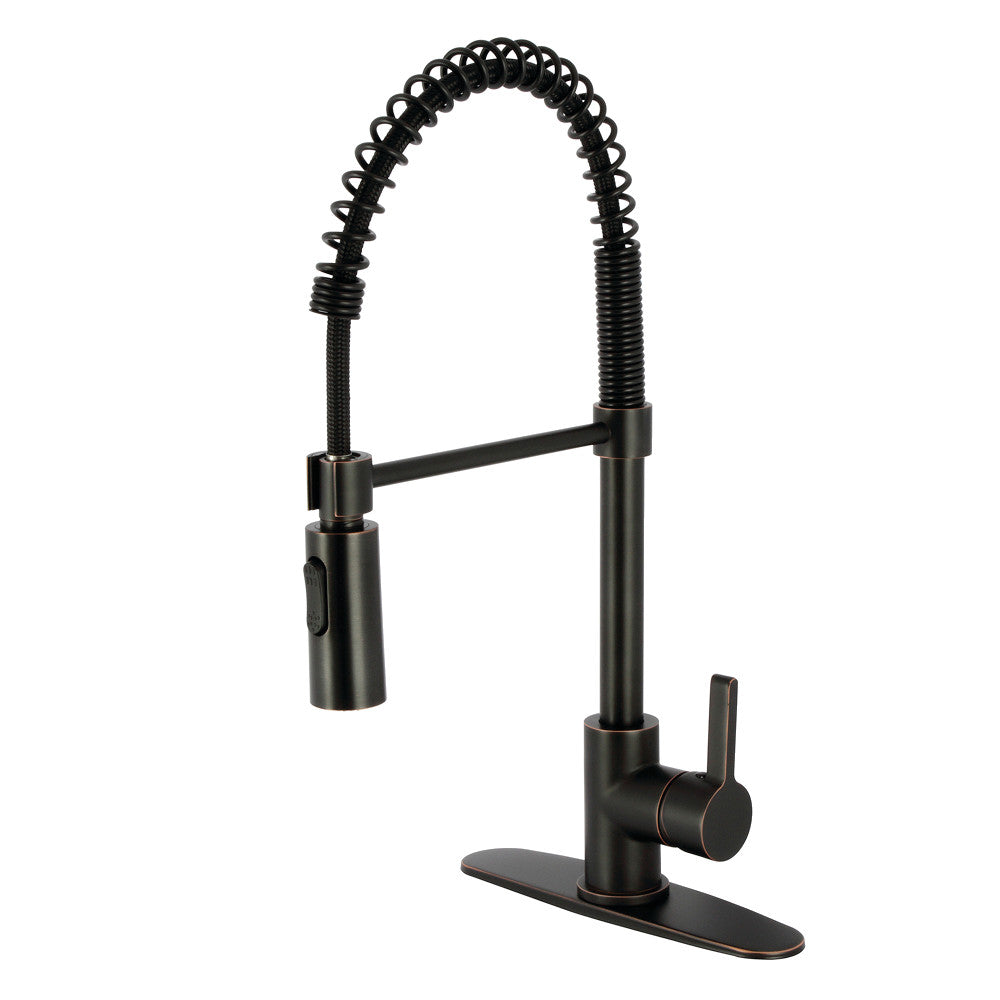 Continental Pre-Rinse Kitchen Faucet in Naples Bronze